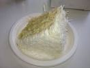 Coconut White Cake Slice