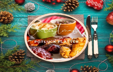 Christmas Potluck Platter